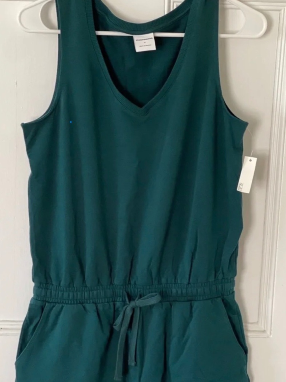 Amazon Essential Romper- emerald green